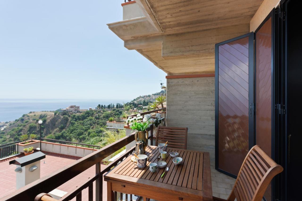 Taormina Panoramic Seaview Apartment Dış mekan fotoğraf