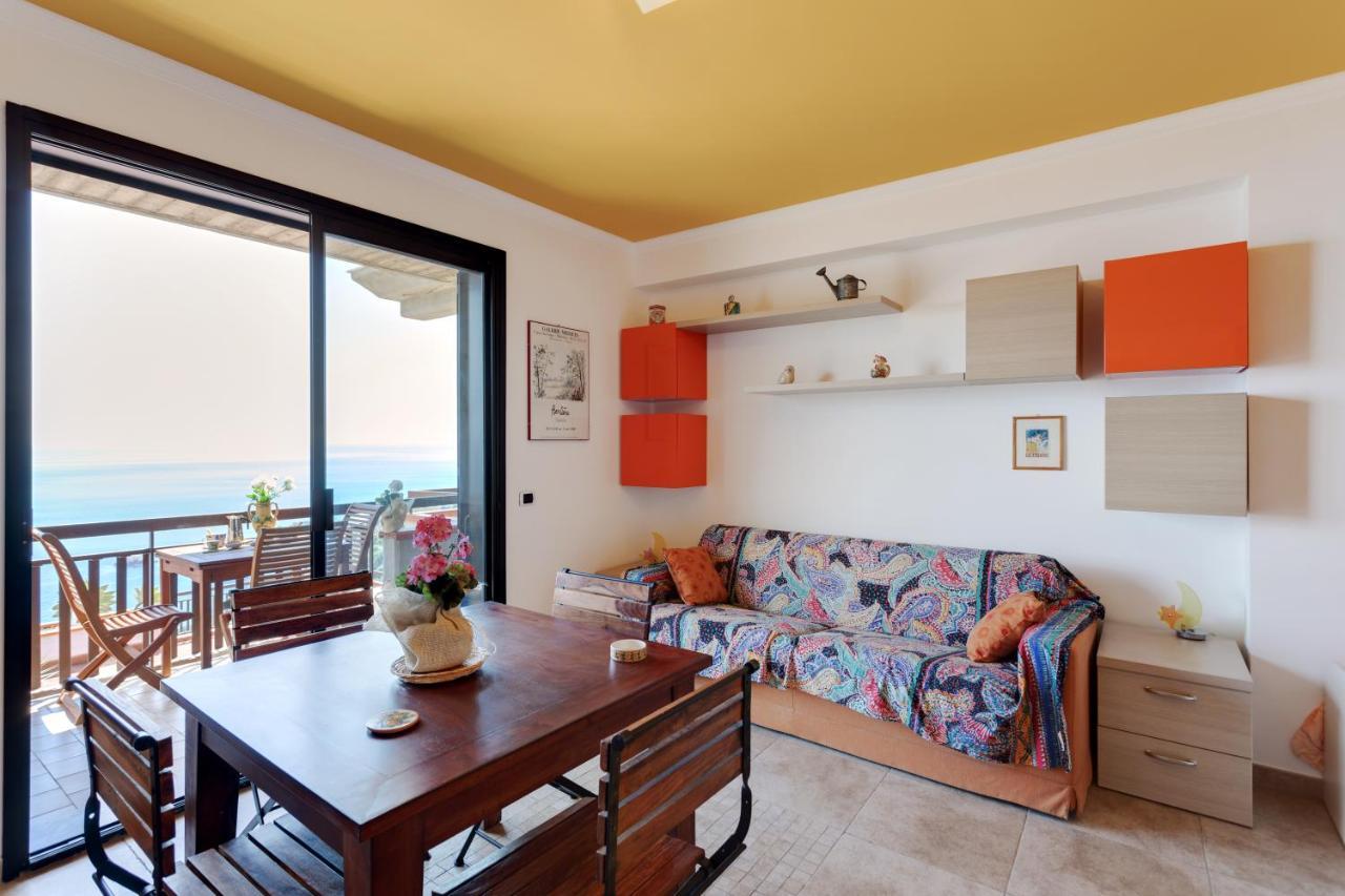 Taormina Panoramic Seaview Apartment Dış mekan fotoğraf