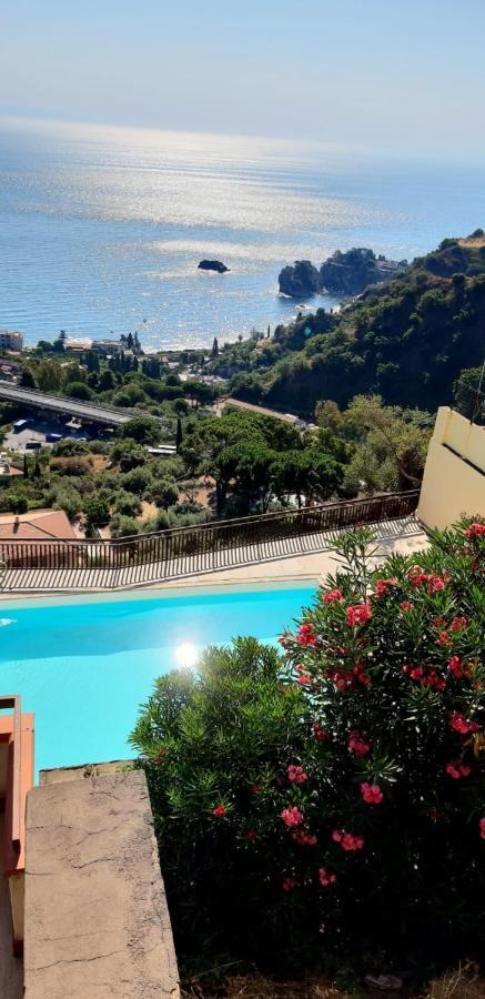 Taormina Panoramic Seaview Apartment Dış mekan fotoğraf