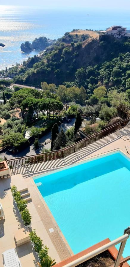 Taormina Panoramic Seaview Apartment Dış mekan fotoğraf