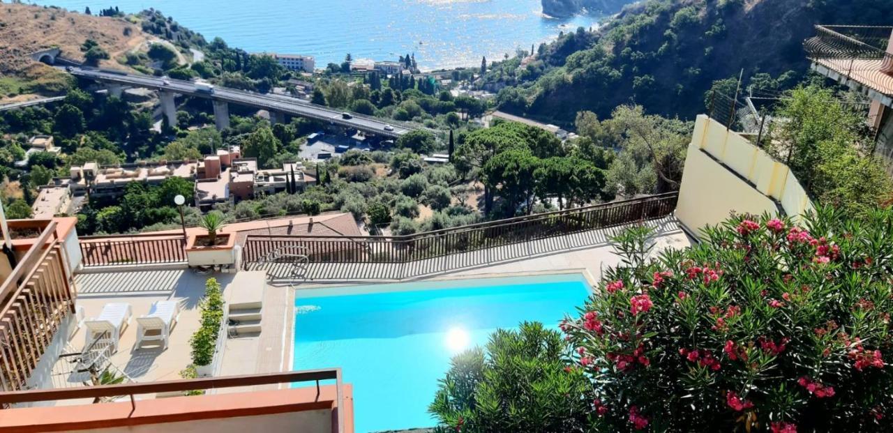 Taormina Panoramic Seaview Apartment Dış mekan fotoğraf